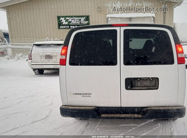 1GAWGEFFXG1315609 2016 CHEVROLET EXPRESS White Tył lewy