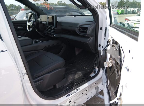 1GC10VEL4RU204374 2024 CHEVROLET SILVERADO White Vista interior delantera