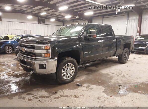1GC1KVEG9JF217840 2018 CHEVROLET SILVERADO Черный Передняя левая четверть