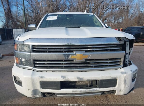 1GC1KXE84GF150058 2016 CHEVROLET SILVERADO White Instrument cluster view