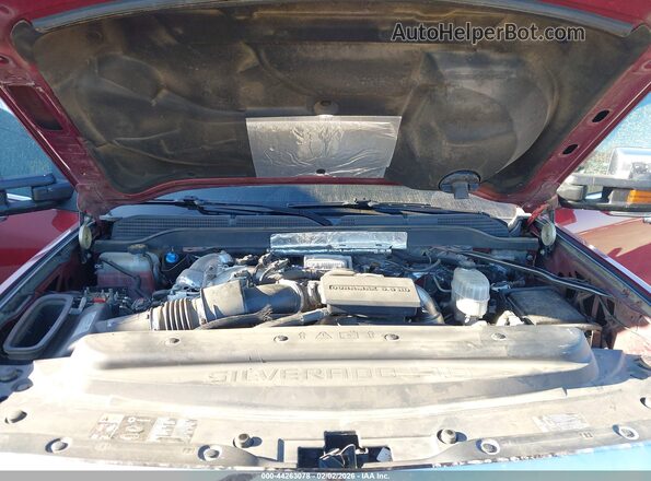 1GC1KXEY8JF204596 2018 CHEVROLET SILVERADO Red Rear view
