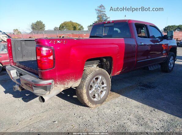 1GC1KXEY8JF204596 2018 CHEVROLET SILVERADO Red Rear right