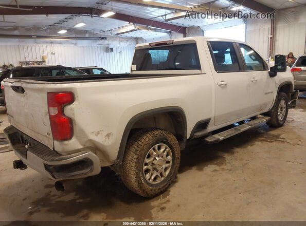 1GC1YNEY4NF354231 2022 CHEVROLET SILVERADO White Trasero derecho