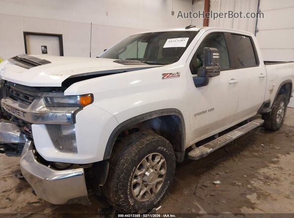 1GC1YNEY4NF354231 2022 CHEVROLET SILVERADO White Vista tres cuartos delantera izquierda