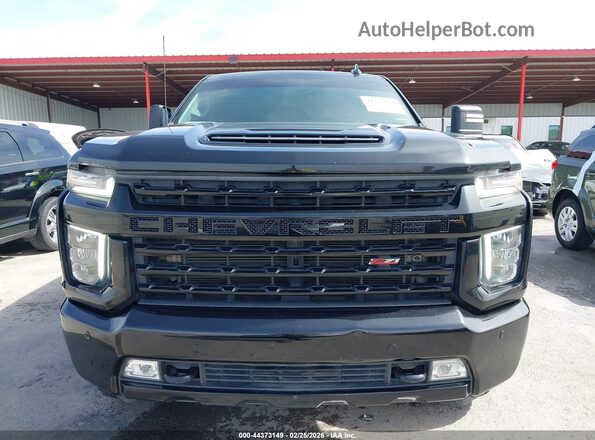 1GC1YPEY7NF140913 2022 CHEVROLET SILVERADO Black Вид спереду