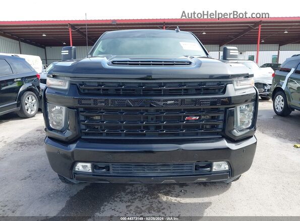 1GC1YPEY7NF140913 2022 CHEVROLET SILVERADO Black Вид щитка приладів
