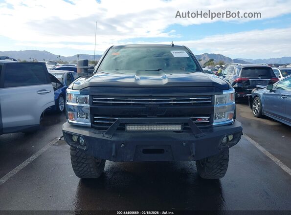 1GC2CVEG7GZ200057 2016 CHEVROLET SILVERADO Black Vista del cuadro de instrumentos
