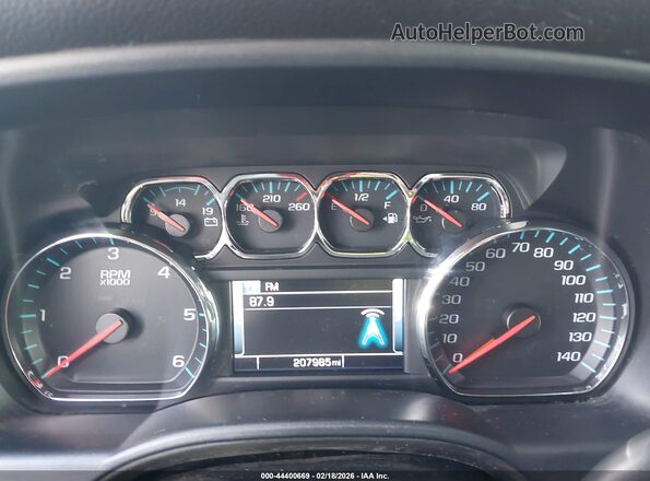 1GC2CVEG7GZ200057 2016 CHEVROLET SILVERADO Black Vista de los asientos traseros