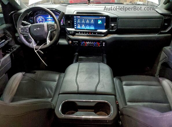 1GC4YNEY7RF272836 2024 CHEVROLET SILVERADO White Առջևի վահանակի տեսք
