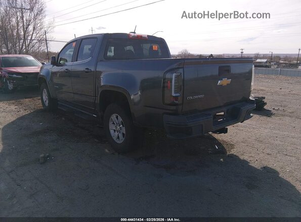 1GCGSBE39G1257377 2016 CHEVROLET COLORADO Gray 