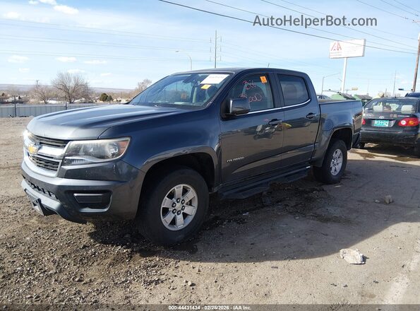 1GCGSBE39G1257377 2016 CHEVROLET COLORADO Gray 