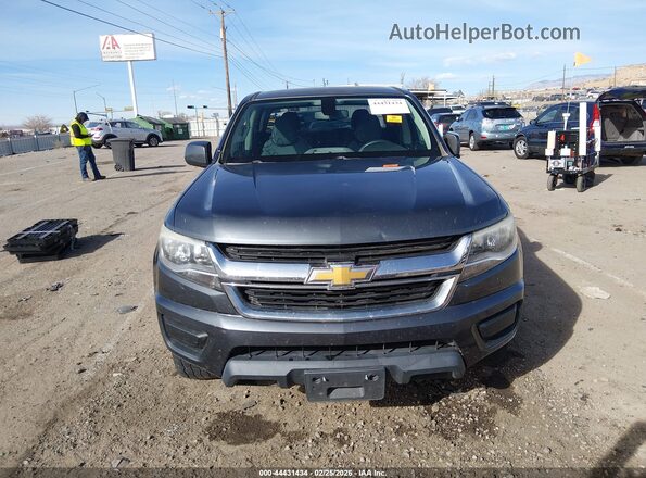1GCGSBE39G1257377 2016 CHEVROLET COLORADO Gray 