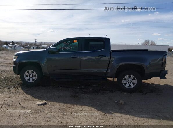 1GCGSBE39G1257377 2016 CHEVROLET COLORADO Gray 