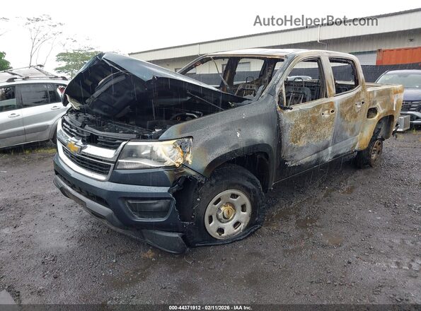 1GCGSBEA1K1305803 2019 CHEVROLET COLORADO Black წინა მარცხენა ხედი სამი მეოთხედიდან