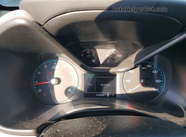 1GCGSBEA1N1292989 2022 CHEVROLET COLORADO Black Вид щитка приладів