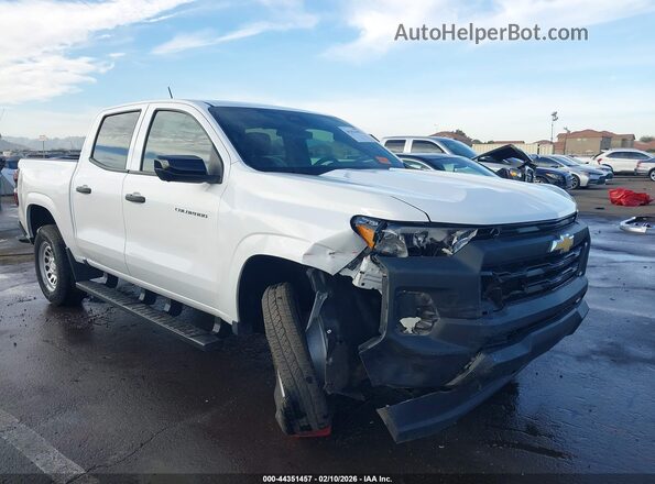 1GCGSBEC4R1224807 2024 CHEVROLET COLORADO Белый Вид спереди