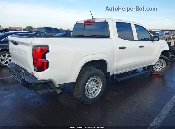 1GCGSBEC4R1224807 2024 CHEVROLET COLORADO Белый Задняя правая четверть