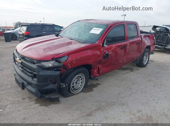 1GCGSBEC5R1251823 2024 CHEVROLET COLORADO Red Vista tres cuartos delantera izquierda