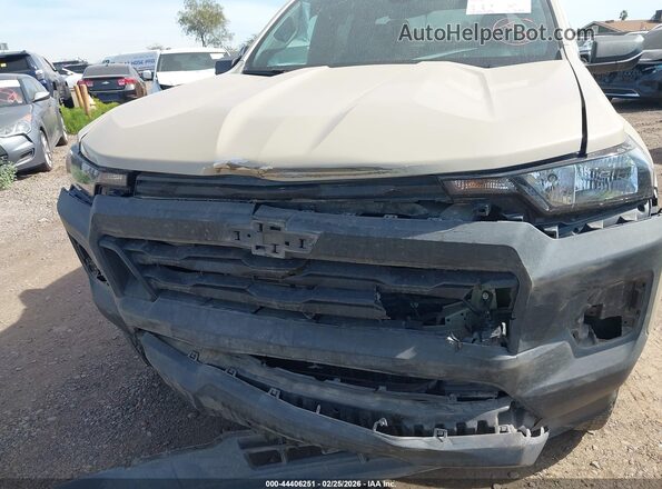 1GCGSBEC9P1263504 2023 CHEVROLET COLORADO Tan Widok wnętrza z tyłu