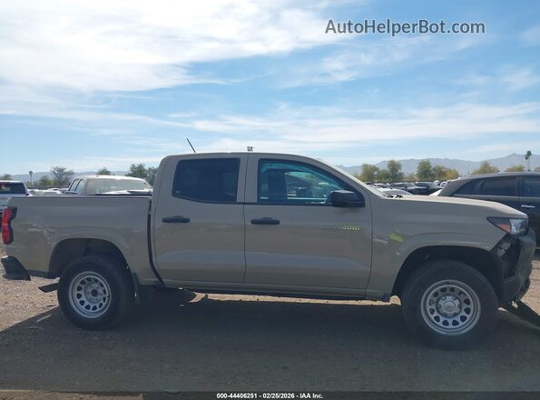 1GCGSBEC9P1263504 2023 CHEVROLET COLORADO Tan 