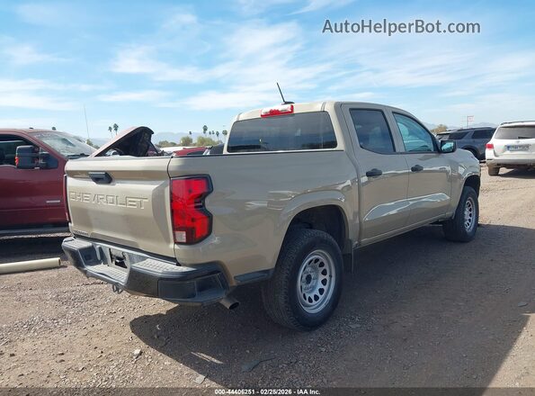 1GCGSBEC9P1263504 2023 CHEVROLET COLORADO Tan Tył prawy