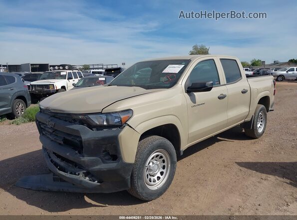 1GCGSBEC9P1263504 2023 CHEVROLET COLORADO Tan Przód lewy