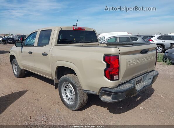 1GCGSBEC9P1263504 2023 CHEVROLET COLORADO Tan Tył lewy