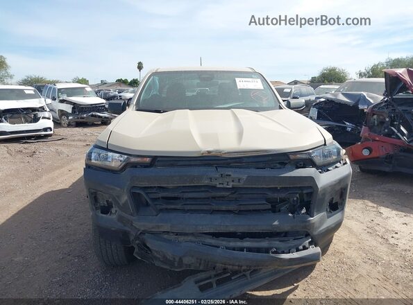 1GCGSBEC9P1263504 2023 CHEVROLET COLORADO Tan Widok wnętrza 360 stopni