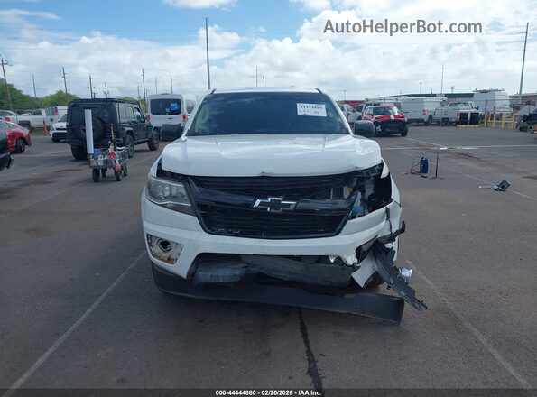 1GCGSCEN4H1303237 2017 CHEVROLET COLORADO White Սարքավորումների վահանակի տեսք