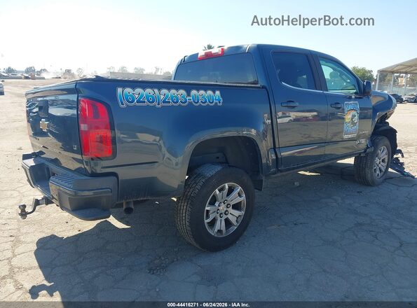 1GCGSCEN8K1345143 2019 CHEVROLET COLORADO Blue Հետևի աջ