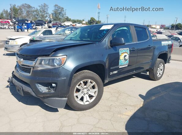 1GCGSCEN8K1345143 2019 CHEVROLET COLORADO Blue Առջևի ձախ երեք քառորդ տեսարան
