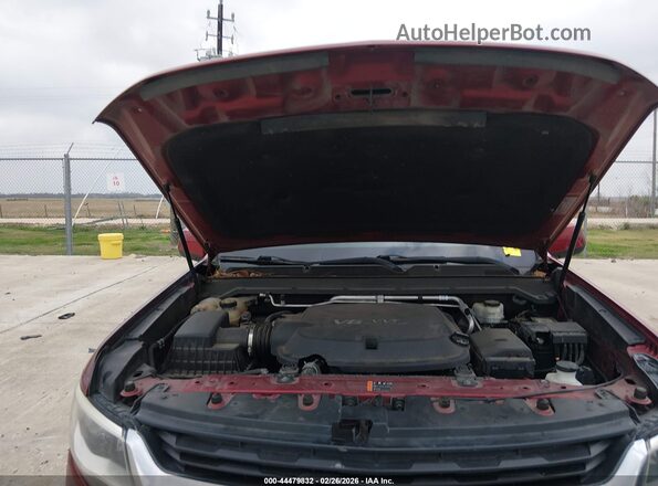 1GCGSCENXJ1281959 2018 CHEVROLET COLORADO Бордовый Вид сзади