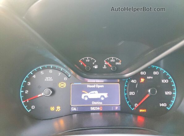 1GCGSDEN7K1295910 2019 CHEVROLET COLORADO Синий 