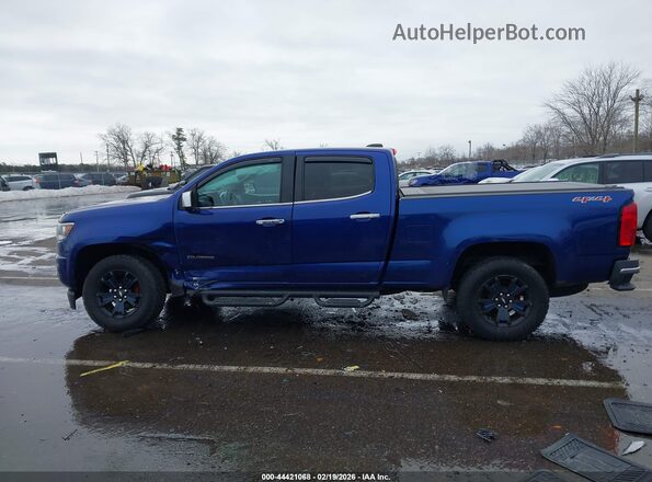 1GCGTCE35G1301684 2016 CHEVROLET COLORADO Blue Панорамний вид салону 360°