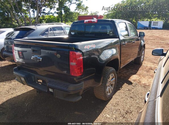 1GCGTCE35G1384307 2016 CHEVROLET COLORADO Black Tył prawy