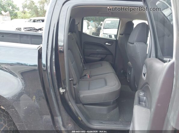1GCGTCE35G1384307 2016 CHEVROLET COLORADO Black Widok naklejki z numerem VIN