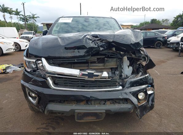 1GCGTCE35G1384307 2016 CHEVROLET COLORADO Black Widok zestawu wskaźników