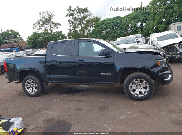 1GCGTCE35G1384307 2016 CHEVROLET COLORADO Black Widok wnętrza z tyłu