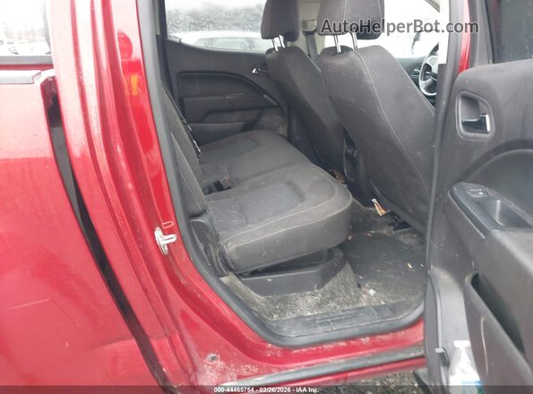 1GCGTCE39G1191982 2016 CHEVROLET COLORADO Red VIN կոդի պիտակի տեսք