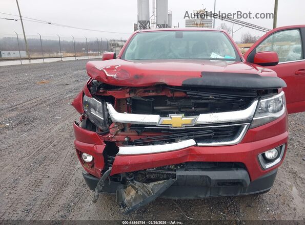 1GCGTCE39G1191982 2016 CHEVROLET COLORADO Red Դիմացի տեսք