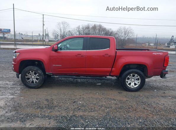 1GCGTCE39G1191982 2016 CHEVROLET COLORADO Red Սալոնի 360 աստիճան տեսք