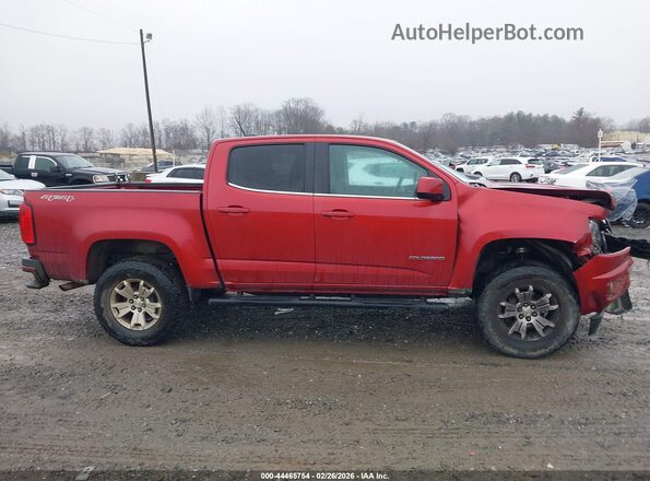 1GCGTCE39G1191982 2016 CHEVROLET COLORADO Red Սալոնի հետևի տեսք