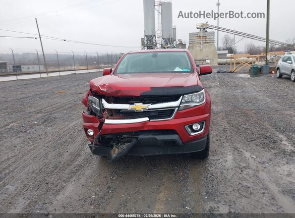 1GCGTCE39G1191982 2016 CHEVROLET COLORADO Red Սարքավորումների վահանակի տեսք