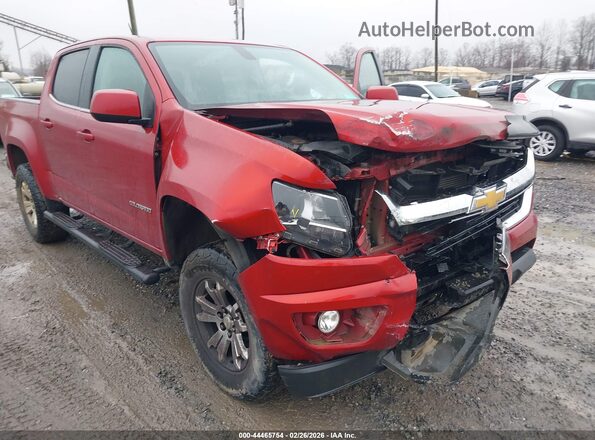 1GCGTCE39G1191982 2016 CHEVROLET COLORADO Red 