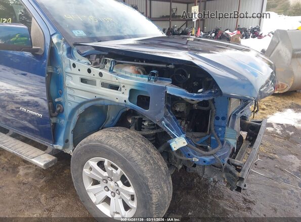 1GCGTCEN0K1264814 2019 CHEVROLET COLORADO Blue Front view