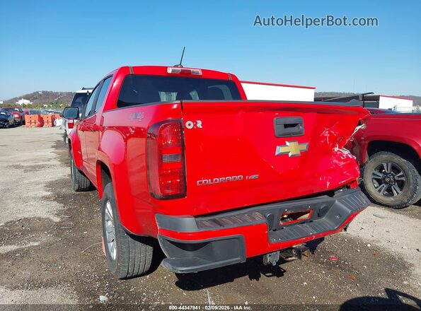 1GCGTCEN5K1312937 2019 CHEVROLET COLORADO Red Rear left