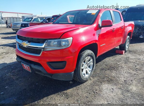 1GCGTCEN5K1312937 2019 CHEVROLET COLORADO Red Front left