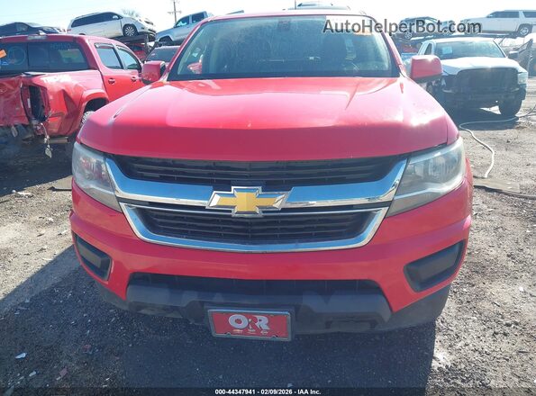 1GCGTCEN5K1312937 2019 CHEVROLET COLORADO Red Rear interior view