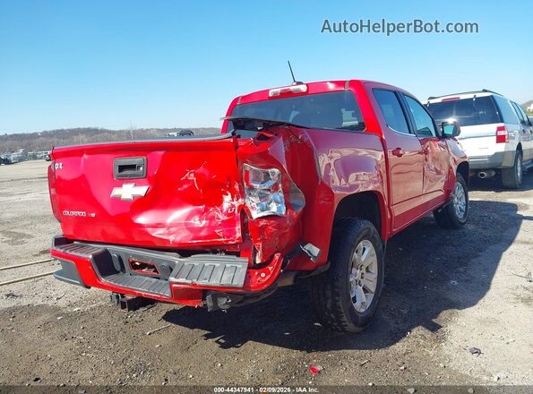 1GCGTCEN5K1312937 2019 CHEVROLET COLORADO Red Rear right