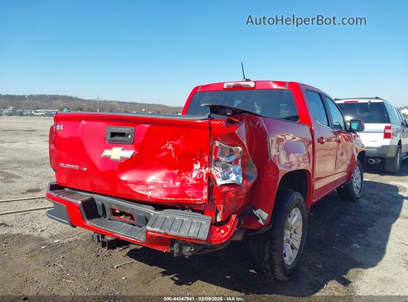 1GCGTCEN5K1312937 2019 CHEVROLET COLORADO Red Front view